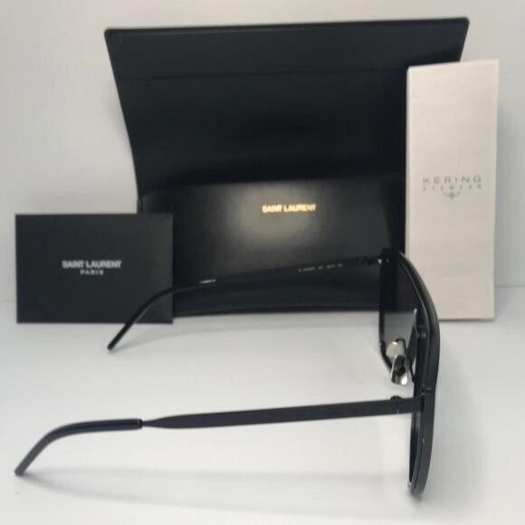 New Authentic SAINT LAURENTSL 1 Mask Sunglasses - Picture 5 of 11